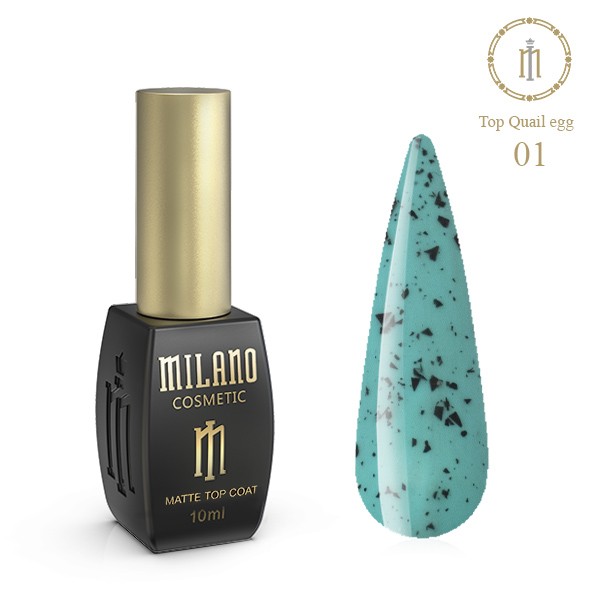 Quail Top Milano 10 мл Матовий № 01