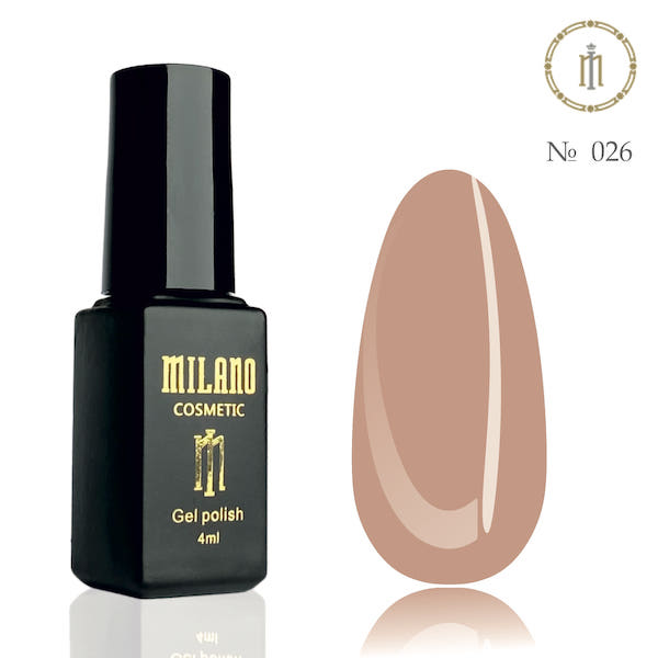 Гель-лак MILANO 4 мл № 026