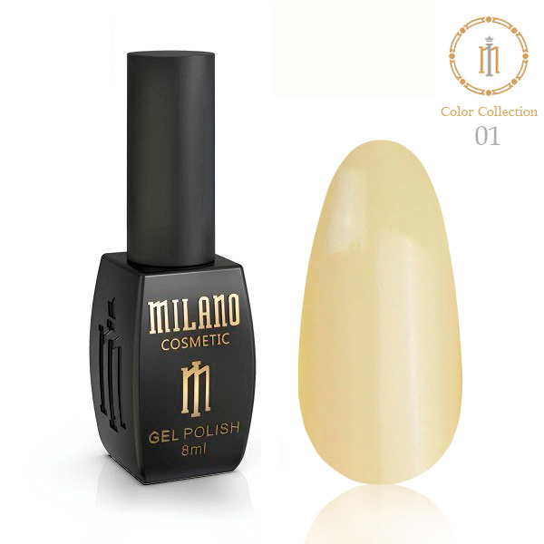 Гель-лак Milano COLOR COLLECTION № 01