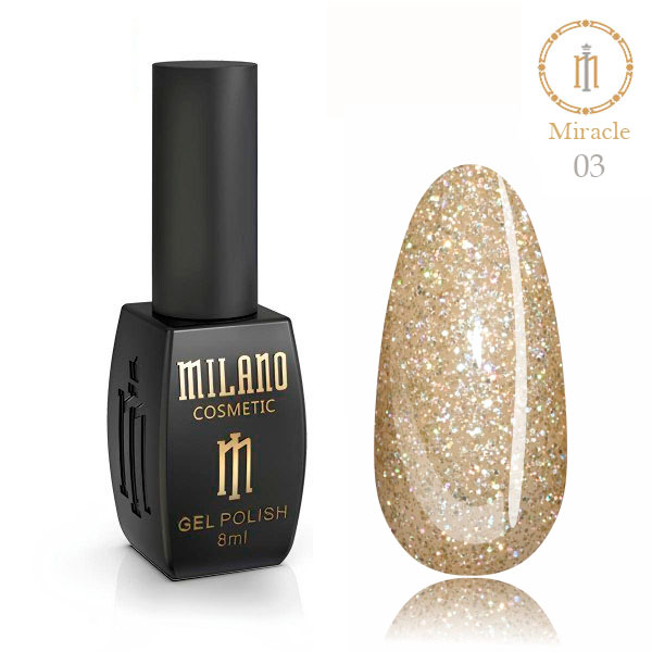 Гель-лак Milano MIRACLE № 03