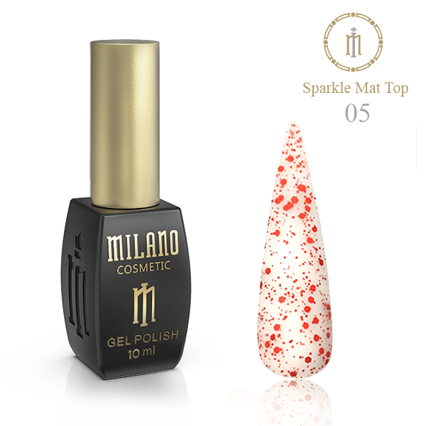 Sparkle Mat Top Milano 10 ml-  № 05