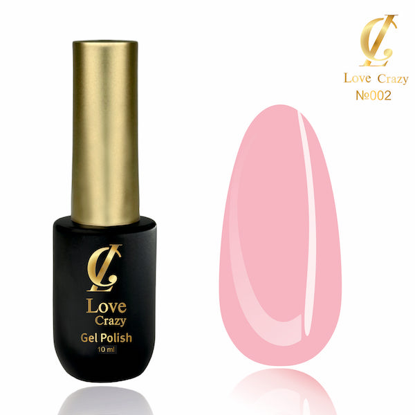 Гель-лак LOVE CRAZY 10 мл № 002