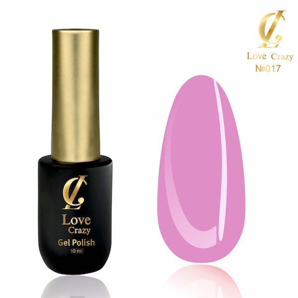 Гель-лак LOVE CRAZY 10 мл № 017
