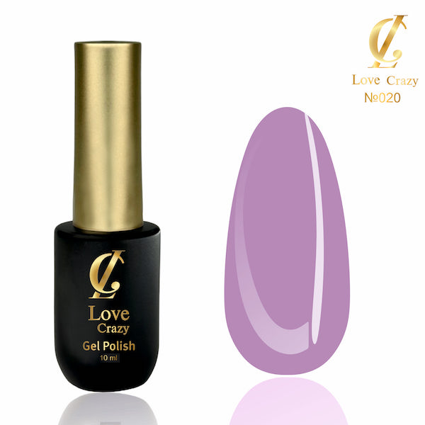 Гель-лак LOVE CRAZY 10 мл № 020