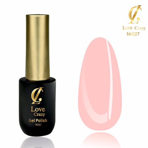 Гель-лак LOVE CRAZY 10 мл № 027