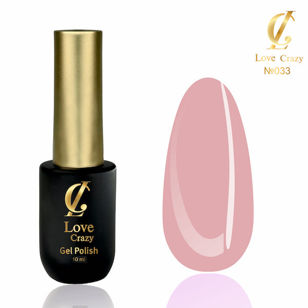 Гель-лак LOVE CRAZY 10 мл № 033