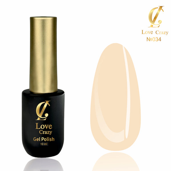 Гель-лак LOVE CRAZY 10 мл № 034