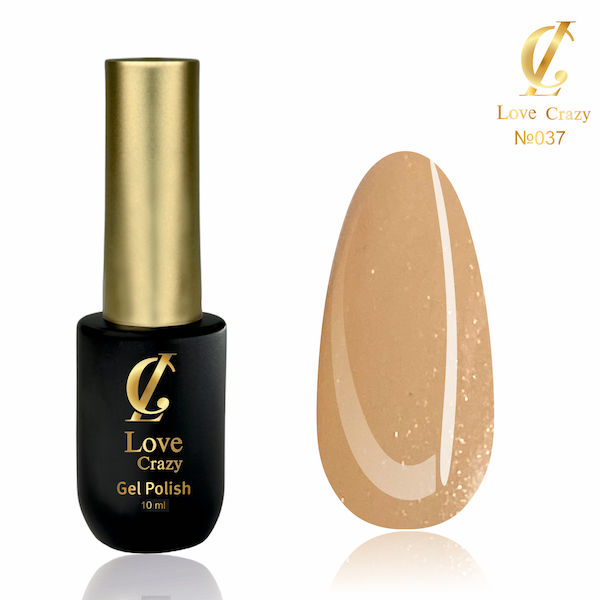 Гель-лак LOVE CRAZY 10 мл № 037