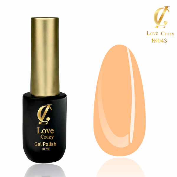 Гель-лак LOVE CRAZY 10 мл № 043