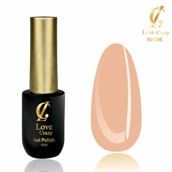 Гель-лак LOVE CRAZY 10 мл № 046