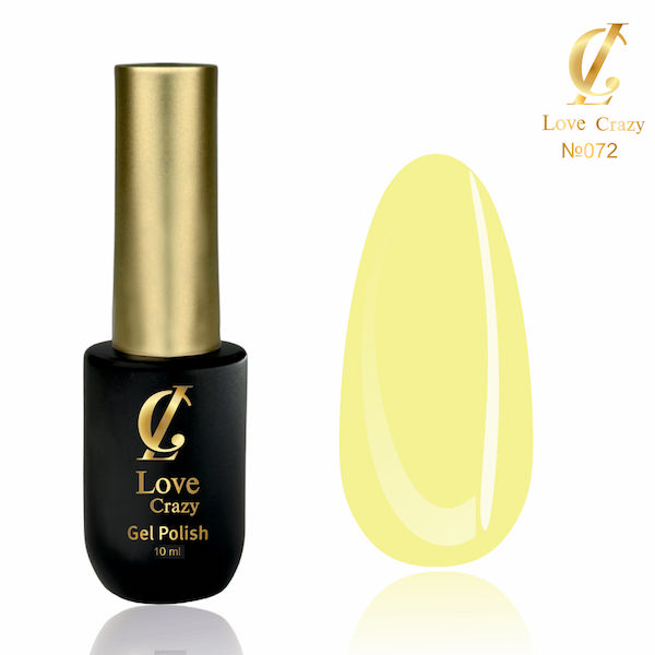 Гель-лак LOVE CRAZY 10 мл № 072