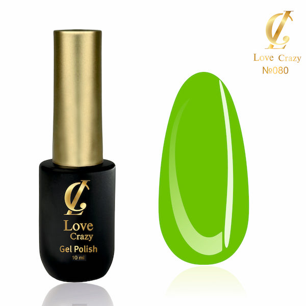 Гель-лак LOVE CRAZY 10 мл № 080