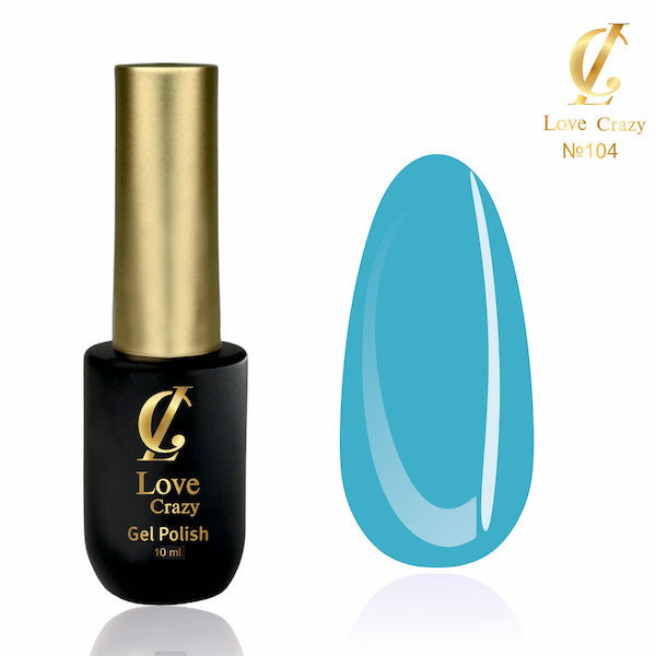 Гель-лак LOVE CRAZY 10 мл № 104