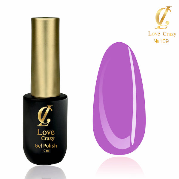 Гель-лак LOVE CRAZY 10 мл № 109