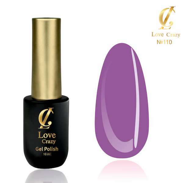 Гель-лак LOVE CRAZY 10 мл № 110
