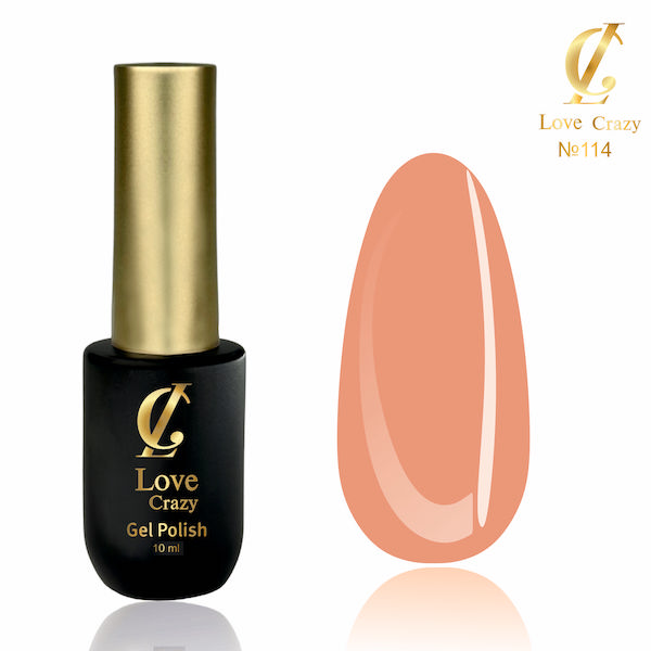 Гель-лак LOVE CRAZY 10 мл № 114
