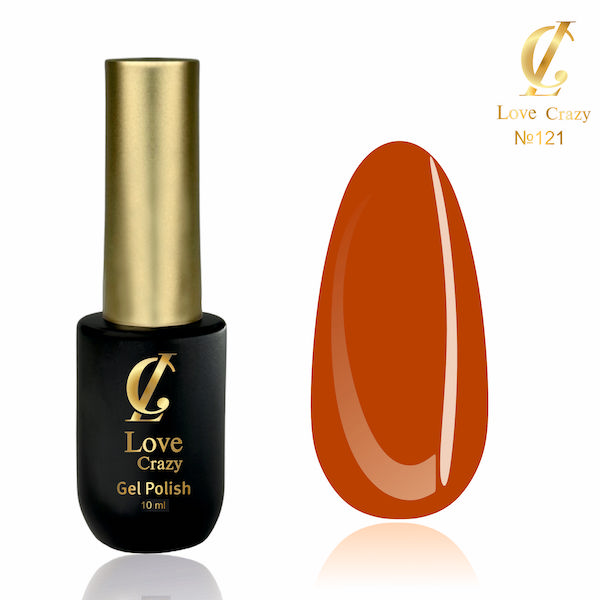 Гель-лак LOVE CRAZY 10 мл № 121
