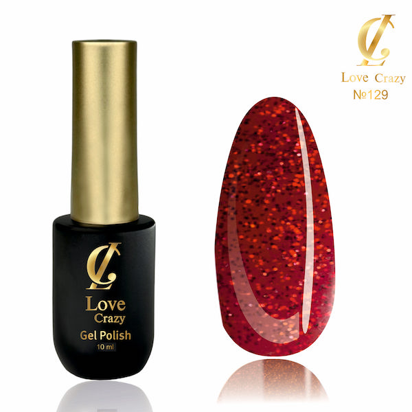Гель-лак LOVE CRAZY 10 мл № 129