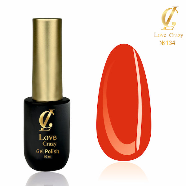 Гель-лак LOVE CRAZY 10 мл № 134