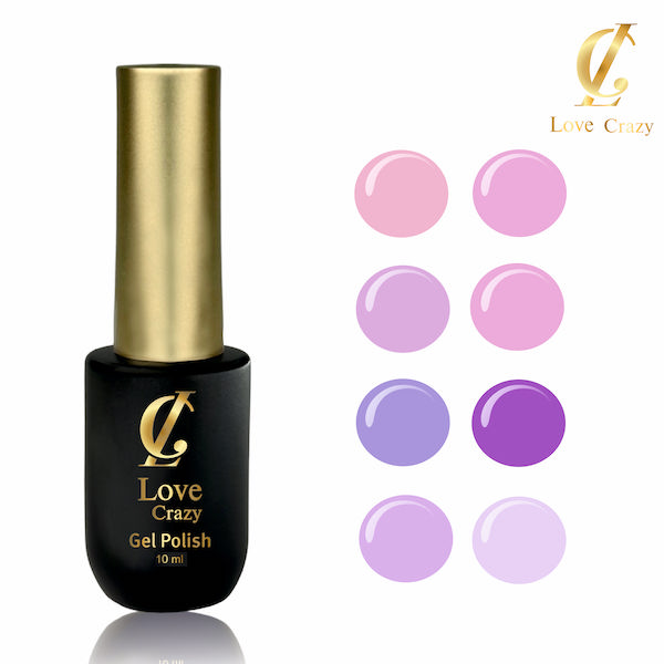 Гель-лак LOVE CRAZY 10 мл № 124