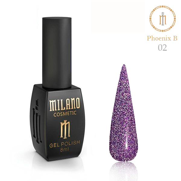 Гель-лак Milano PHOENIX B № 08