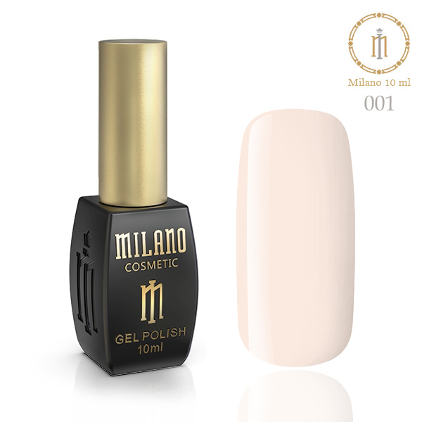 Гель-лак MILANO 10 мл № 001