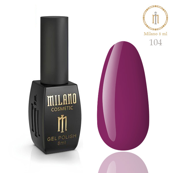 Гель-лак MILANO 8 мл № 104