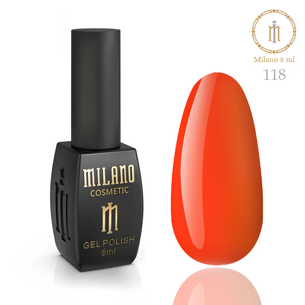 Гель-лак MILANO 8 мл № 118