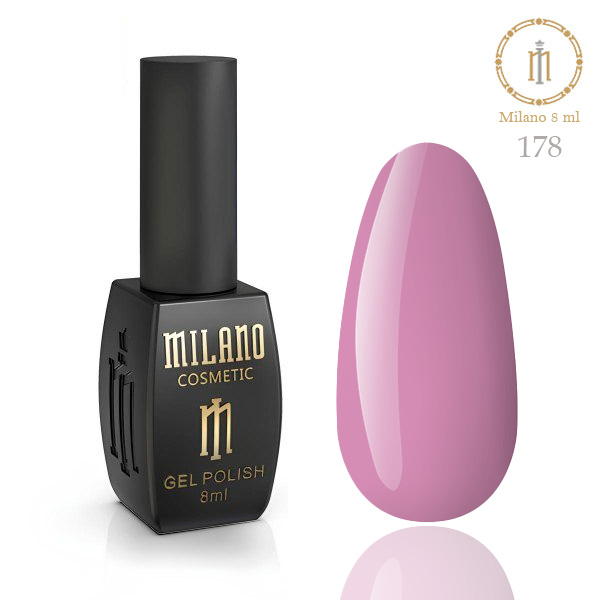 Гель-лак MILANO 8 мл № 178