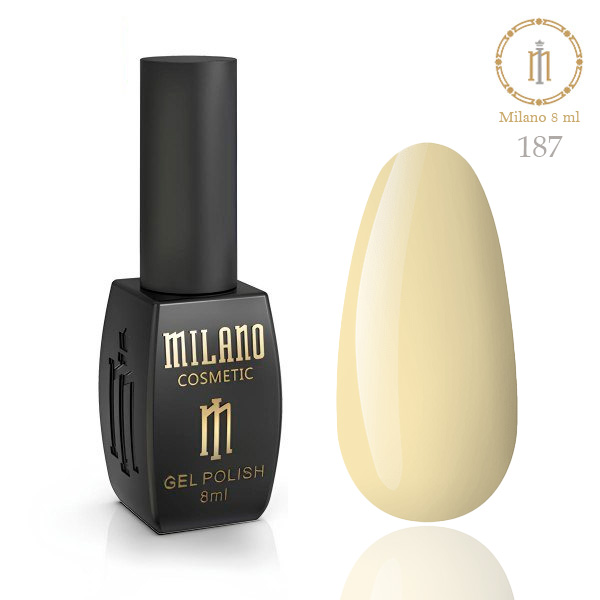 Гель-лак MILANO 8 мл № 187