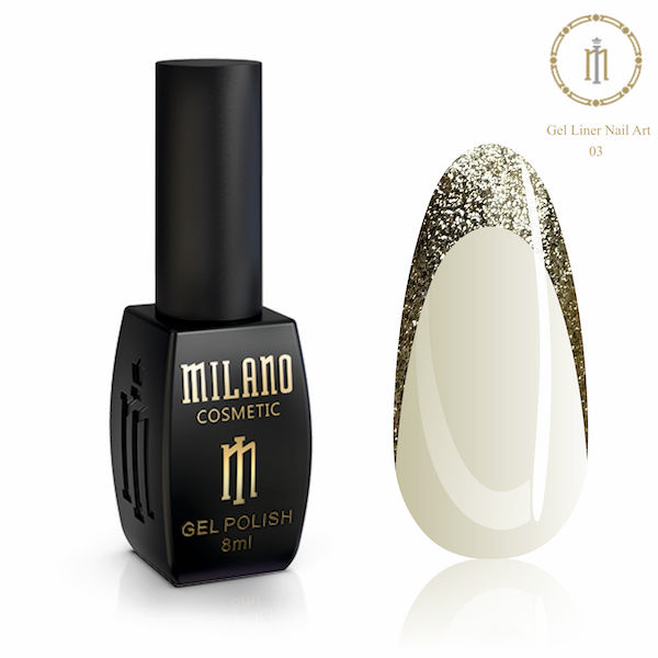Гель-лак Milano  GEL LINER NAIL ART № 03
