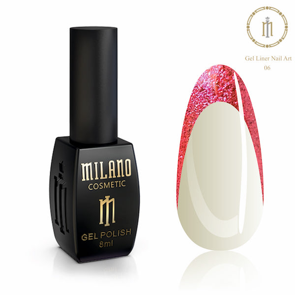 Гель-лак Milano  GEL LINER NAIL ART № 10