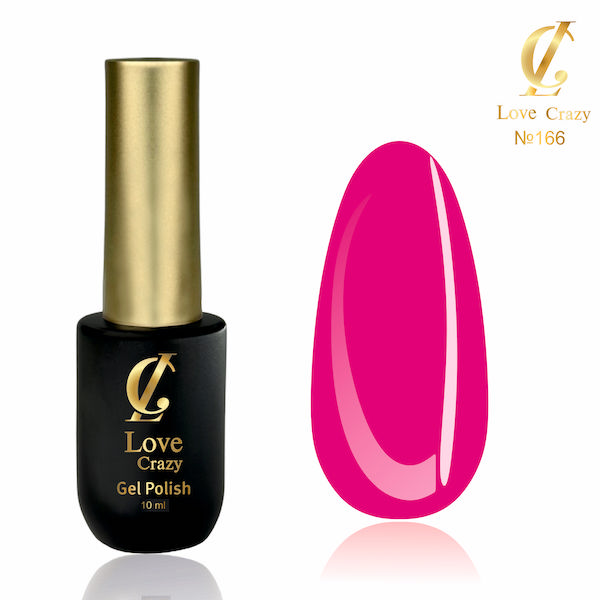 Гель-лак LOVE CRAZY 10 мл № 166