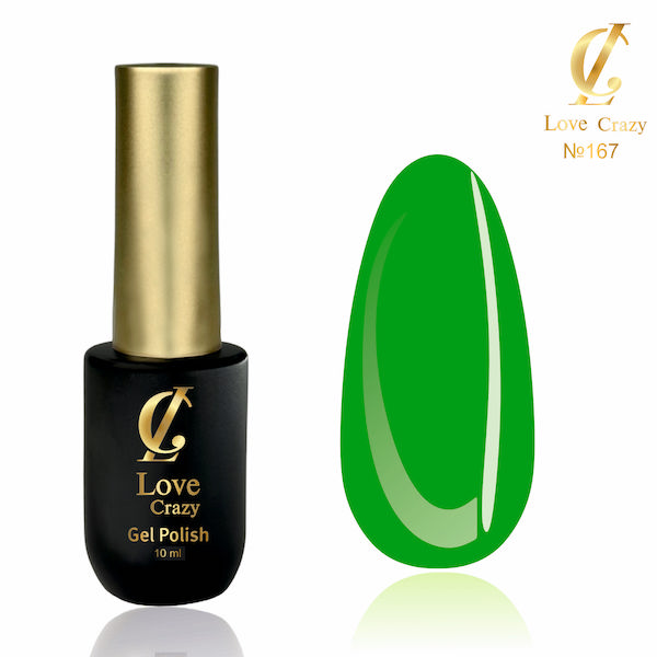 Гель-лак LOVE CRAZY 10 мл № 167