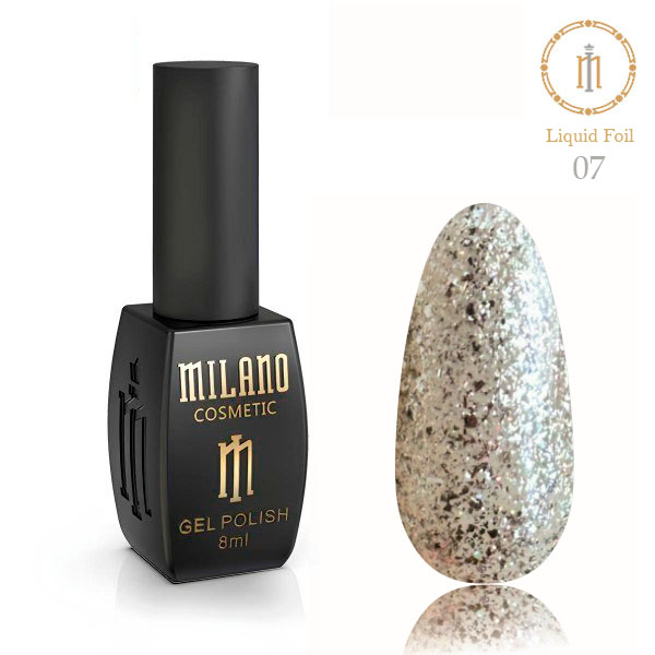 Гель-лак Milano LIQUID FOIL № 07