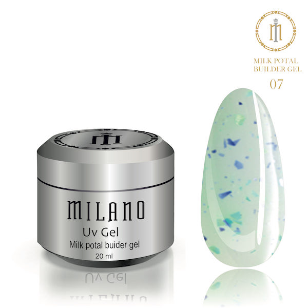 Uv Builder Gel Milano MILK POTAL № 07