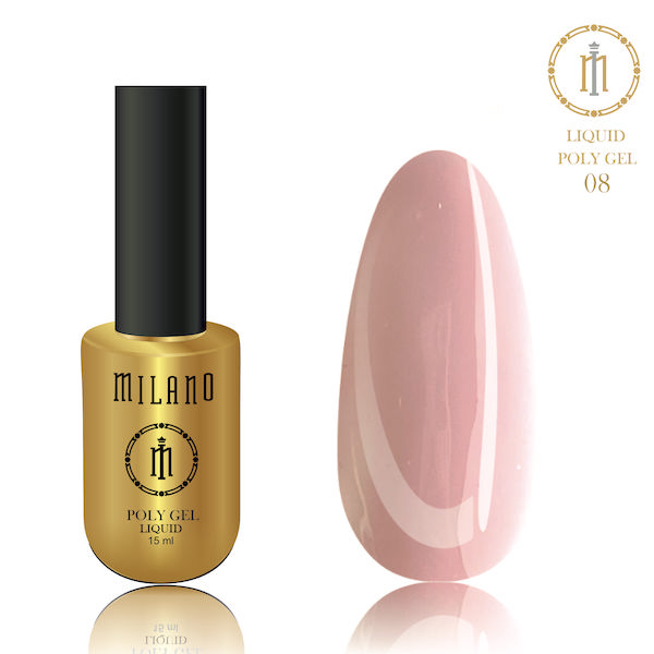 Milano Liquid Poly Gel 15ml - № 08
