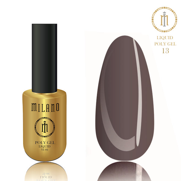 Milano Liquid Poly Gel 15ml - № 13