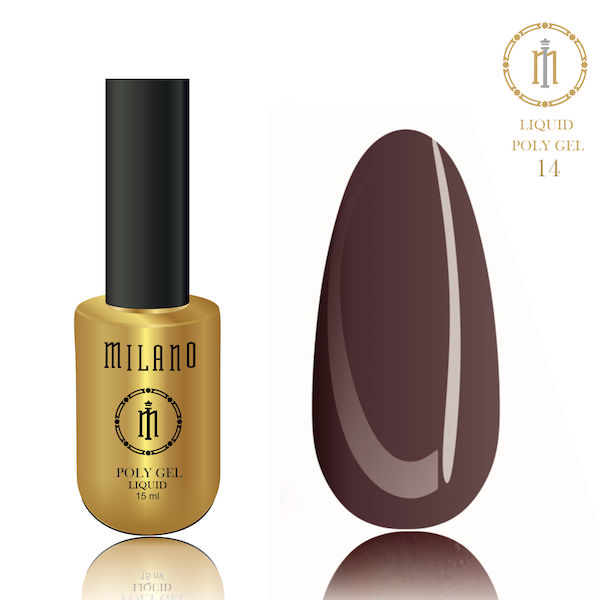 Milano Liquid Poly Gel 15ml - № 14