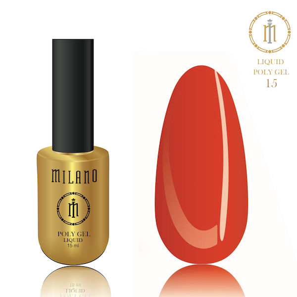 Milano Liquid Poly Gel 15ml - № 15