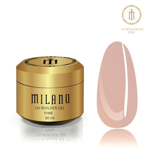 Uv Builder Gel Milano 30 мл. LIGHT PINK