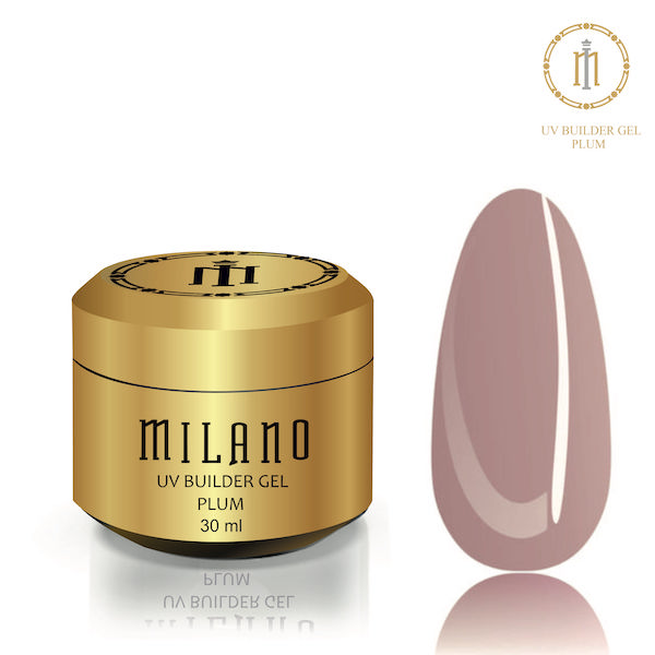 Uv Builder Gel Milano 30 мл. PLUM