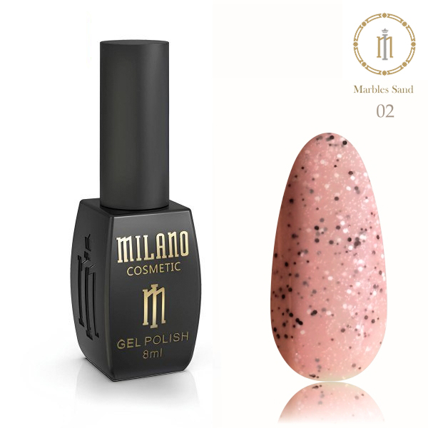 Гель-лак Milano  MARBLEN SAND №02