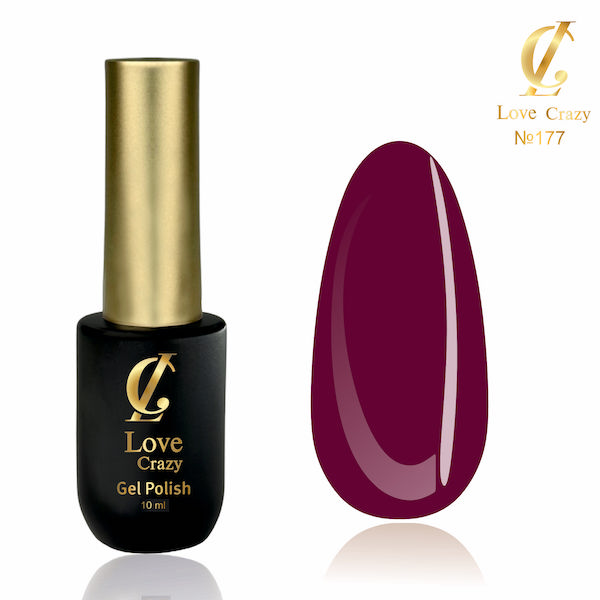 Гель-лак LOVE CRAZY 10 мл № 177