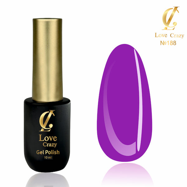 Гель-лак LOVE CRAZY 10 мл № 188