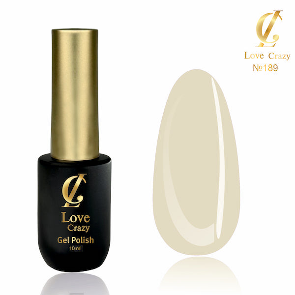 Гель-лак LOVE CRAZY 10 мл № 189