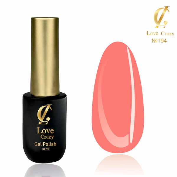 Гель-лак LOVE CRAZY 10 мл № 194