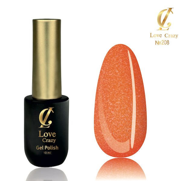 Гель-лак LOVE CRAZY 10 мл № 208