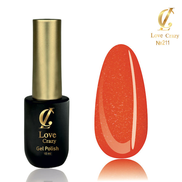 Гель-лак LOVE CRAZY 10 мл № 211