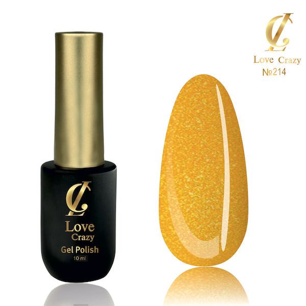Гель-лак LOVE CRAZY 10 мл № 214